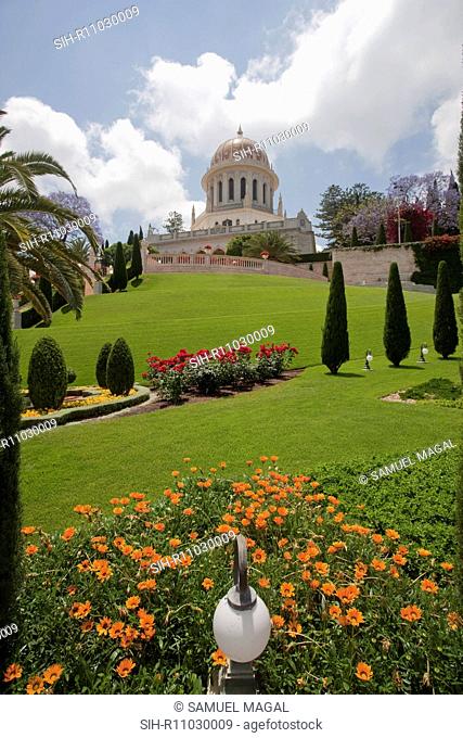 The Bahai Shrine and Gardens in Haifa are the international headquarters for the Bahai Faith and a pilgrimage destination of Bahai believers from all over the...