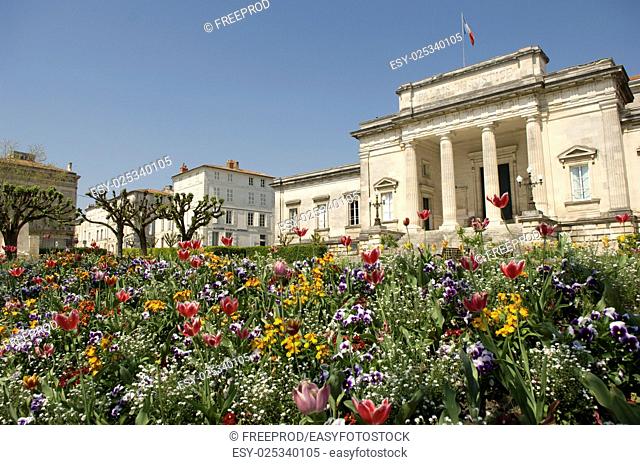 Palace of justice of Saintes, France, Charente-Maritime, Europe