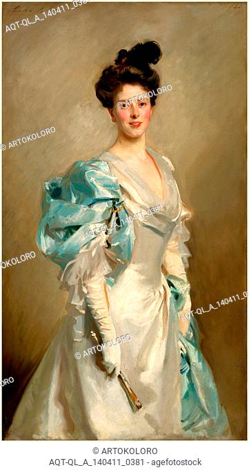 John Singer Sargent, Mary Crowninshield Endicott Chamberlain (Mrs. Joseph Chamberlain), American, 1856-1925, 1902, oil on canvas