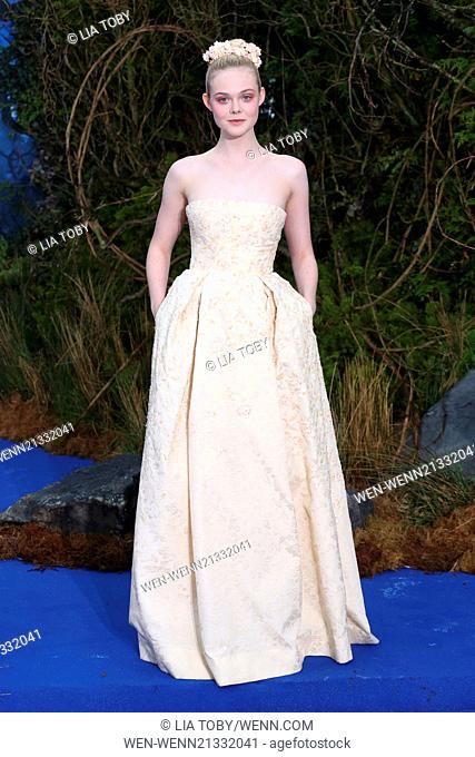 'Maleficent' private reception event held at Kensington Palace - Arrivals Featuring: Elle Fanning Where: London, United Kingdom When: 08 May 2013 Credit: Lia...