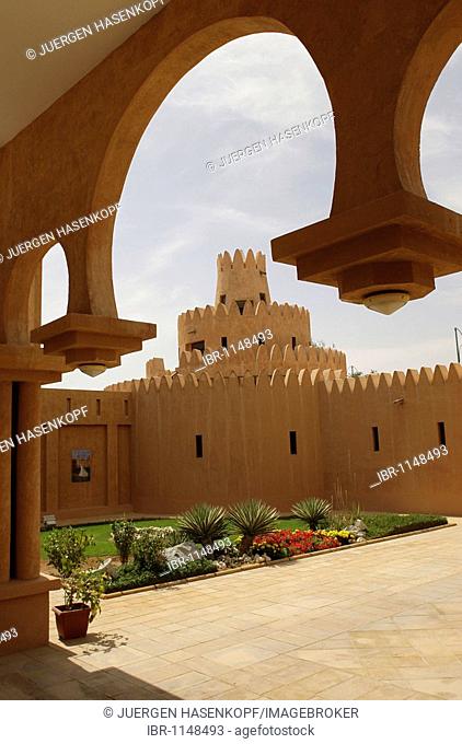 Sheikh Zayed Palace Museum, former palace of Sheikh Zayed, Al Ain, Abu Dhabi, Arabia, United Arab Emirates, Middle East
