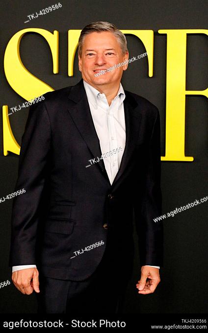 Ted Sarandos en el "Maestro" de Netflix celebrado en el Museo de la Academia en Los Ángeles, Estados Unidos el 12 de diciembre de 2023