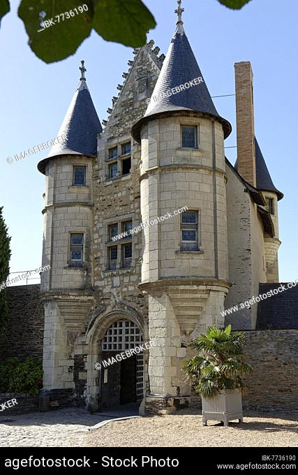 Chateau d'Angers, Angers, Pays de la Loire, France, Europe