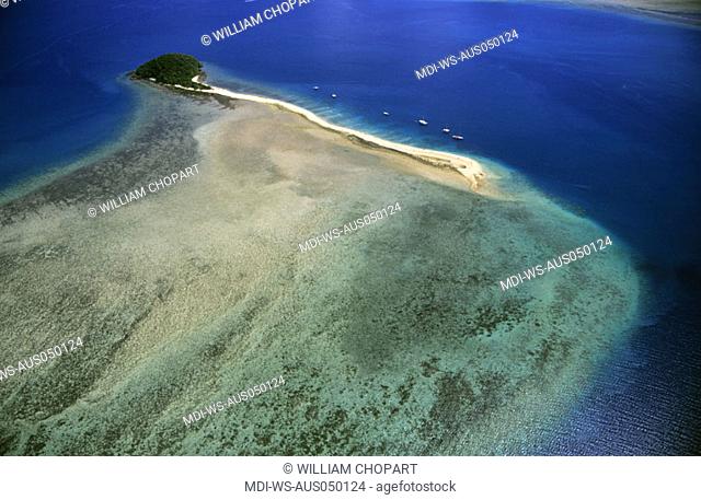 Beaches of Whitsundays group islands - White heaven beach