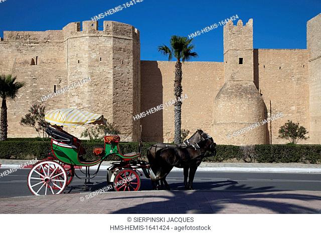 Tunisia, Monastir, the Ribat, Carriage