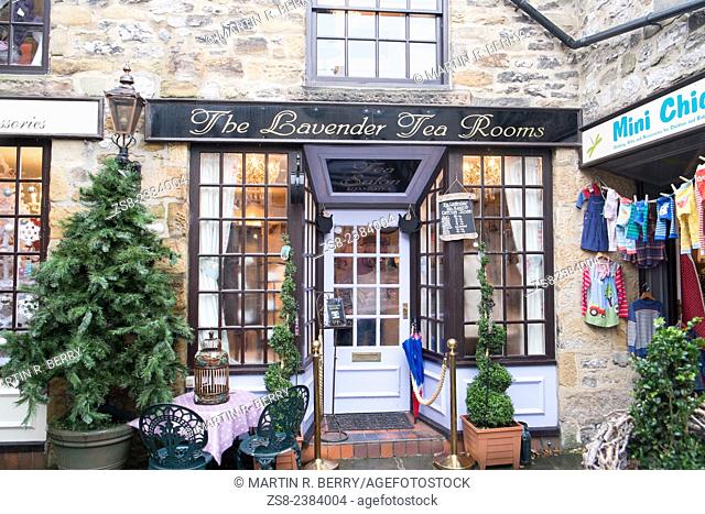 Bakewell, a market town in Derbyshire peak district, england