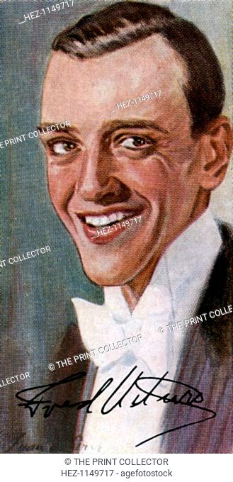 Fred Astaire, (1899-1987), American film and Broadway stage dancer, actor, 20th century. Born Frederick Austerlitz in Omaha, Nebraska
