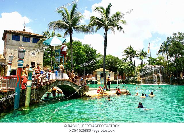 Venetian Pools, Coral Gables, Miami, Florida, USA