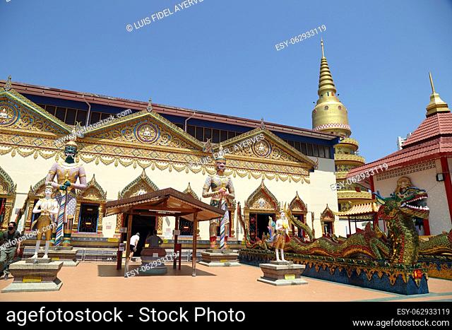 Wat Chayamangkalaram is a Thai temple in the Pulau Tikus suburb of George Town, Penang, Malaysia. Situated on Kelawei Road