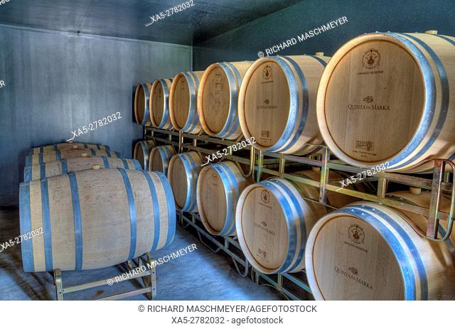 Wine Storage Barrels, Quinta da Marka, Alto Douro Wine Valley, UNESCO World Hertiage Region, Portugal