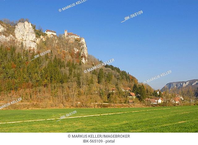 A scenery in the danube valley - Baden Wuerttemberg, Germany, Europe
