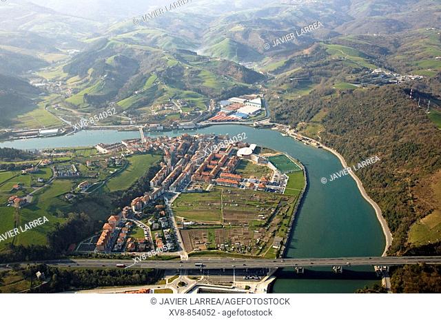 Orio, Oria River, Gipuzkoa, Basque Country, Spain