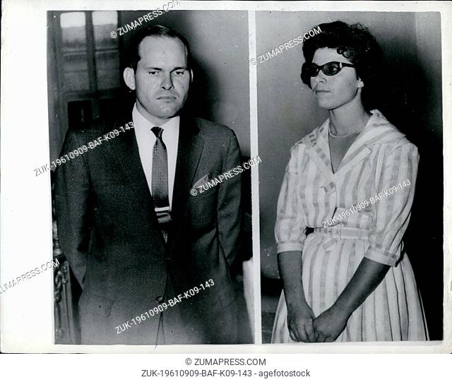 Sep. 09, 1961 - Woman Alleged to Have Killed Her Three Children Out of Jealousy. Nita Baker, wife of USAF Sgt Joel Baker