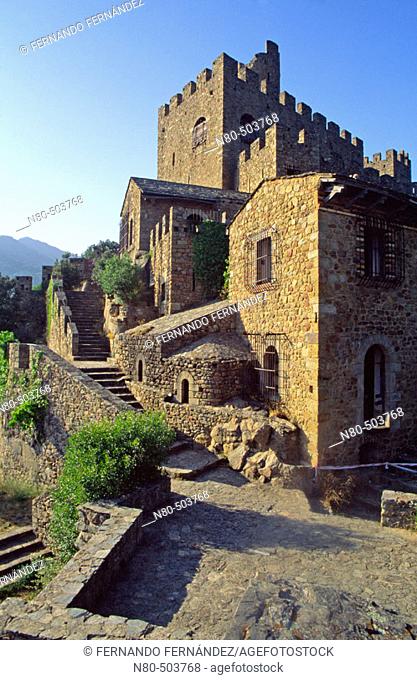 Castle (11th century), Requesens. L'Albera, Girona province, Catalonia, Spain