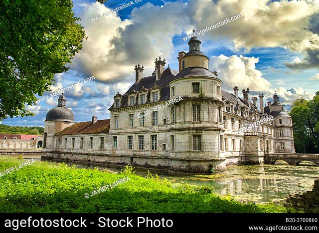 Castle, Château de Tanlay, Tanlay, Yonne, Bourgogne, Burgundy, France, Europe