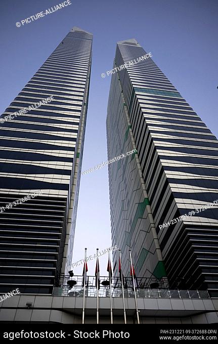 02 December 2023, United Arab Emirates, Dubai: The Hotel Voco on Sheikh Zayed Road in the city center. Photo: Soeren Stache/dpa