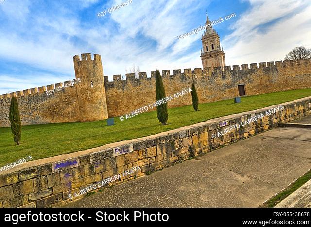City Walls, 15th century, El Burgo de Osma, Soria, Castilla y León, Spain, Europe