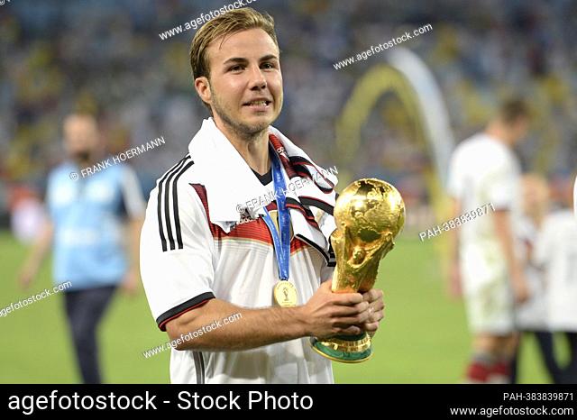 World Cup hero 2014 Mario Goetze in the squad for the World Cup in Qatar. archive photo; Mario GOETZE; G?-TZE (GER), action, single image, cropped single motif