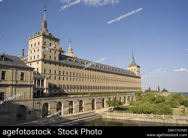 Monastery of San Lorenzo de El Escorial, Guadarrama Range, Madrid, Spain