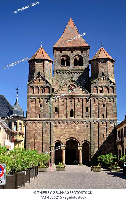 Marmoutier Saint Etienne abbey, Bas Rhin, Alsace, France
