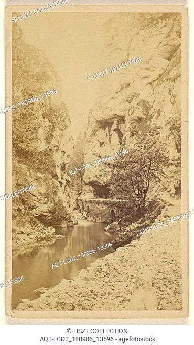 View of Mentone, France; Davanne & Aléo; 1865 - 1870; Albumen silver print