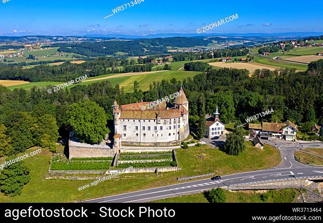 Schloss Oron, Château d'Oron, Oron-le-Châtel, Waadt, Schweiz / Oron castle, Château d'Oron, Oron-le-Châtel, Vaud, Switzerland