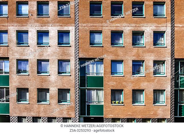 Modern Architecture in Amsterdam-East, the Netherlands, Europe