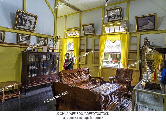 The living room of Agung Jami' Sultan Muhammad Tsafiuddin, Sambas, West Kalimantan, Indonesia