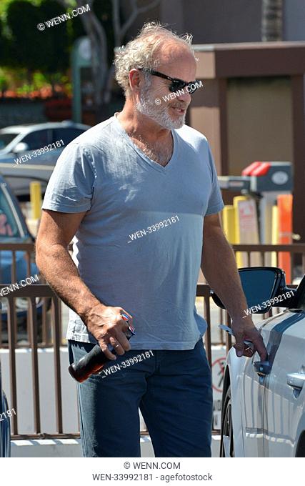 Kelsey Grammer was in great mood while Picking Up A Couple Of Cold Pepsi Bottles to go at the CVS pharmacy in Beverly Hills