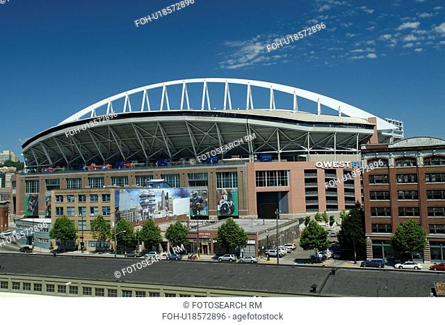 Seattle, WA, Washington, Qwest Field, Seahawks, football stadium