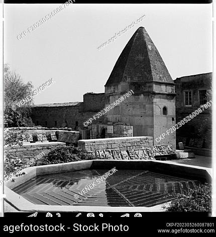 ***NOVEMBER 3, 1971 FILE PHOTO***The Palace of the Shirvanshahs, one of the pearls of Azerbaijan's architecture in Baku, Azerbaijan, November 3, 1971