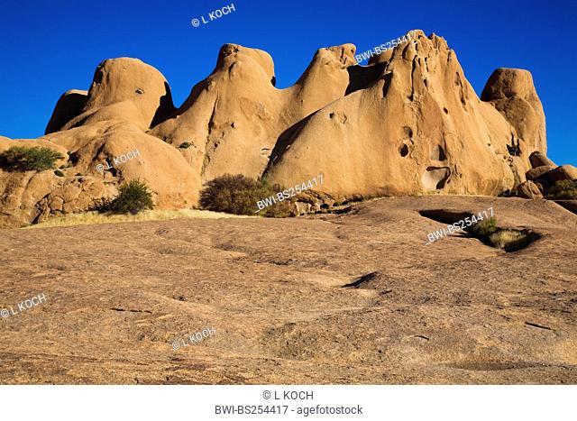 rocks at monolith Spitzkoppe , Namibia, Erongo