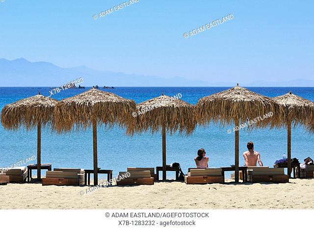 Mykonos  Greece  Kalo Livadi Beach