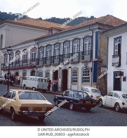 Eine Reise nach Ouro Preto, Brasilien 1980er Jahre. A trip to Ouro Preto, Brazil 1980s