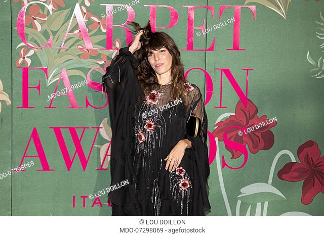 French model Lou Doillon on the Red carpet of the Green carpet Fashion Awards event at the Teatro alla Scala. Milan (Italy), September 22nd, 2019