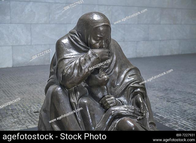 Sculpture Mother with Dead Son by Käthe Kollwitz, Neue Wache, Unter den Linden, Mitte, Berlin, Germany, Europe