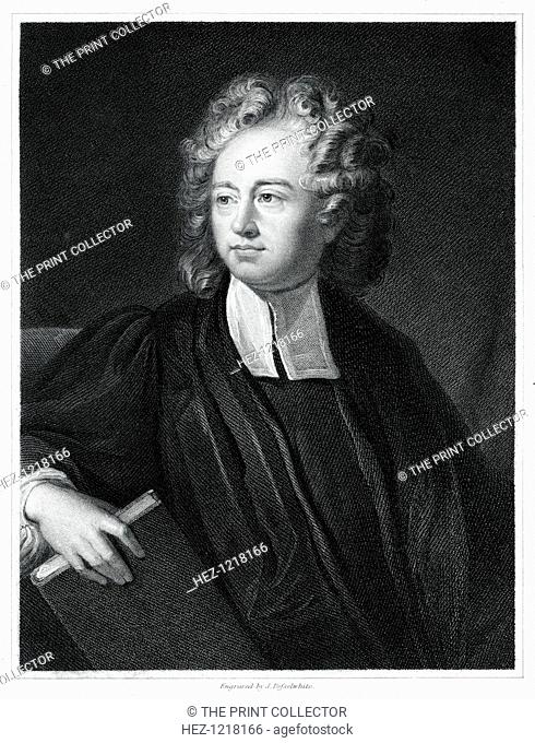 Richard Bentley, English theologian, classical scholar and critic, (1834). Bentley (1662-1742) was Master of Trinity College, Cambridge