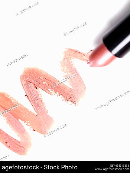 Close up of Lipstick with trace