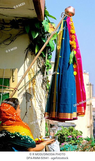 gudi padva festival ; mumbai bombay ; maharashtra ; india