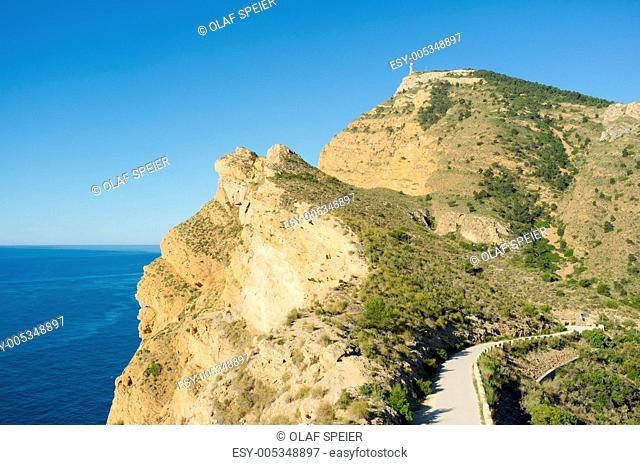 Road on the Mediterranean
