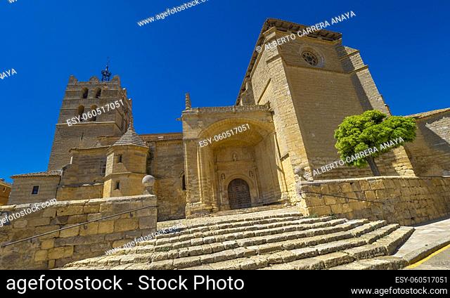 Church of San Juan Bautista, 13-16th Century Romanesque-Gothic Style, Santoyo, Palencia, Castile and León, Spain, Europe