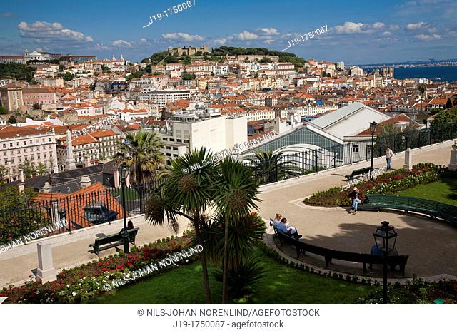 View from Bairro Alto, Lisboa Portugal