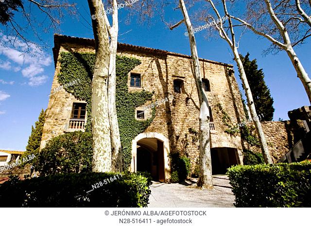 Gala Dalí Castle museum-house in Pubol. Baix Emporda. Girona. Spain