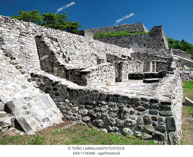 Xochicalco archaelogical site. Mexico