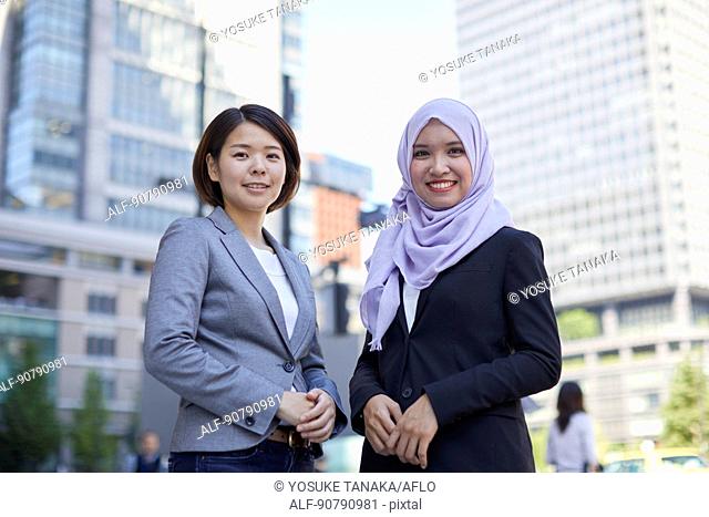 Japanese and South-east Asian businesswomen