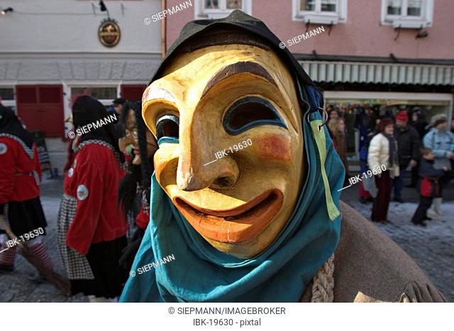 Carnival parade in Isny im Allgäu - Germany
