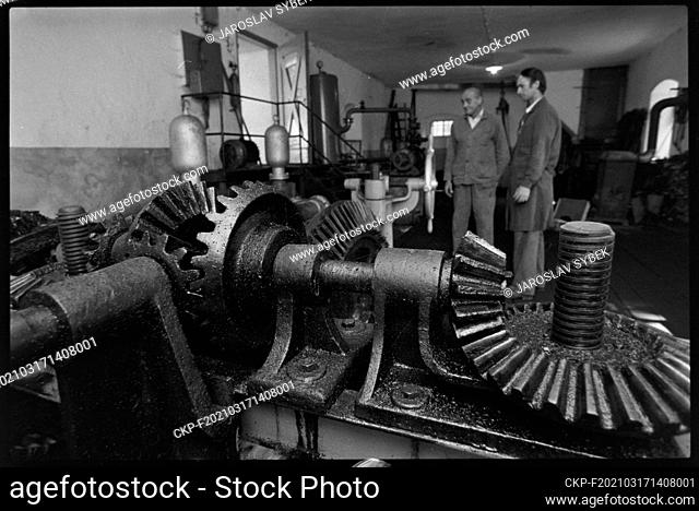 ***1982 FILE PHOTO***The Vltava Castle Waterworks in Hluboka nad Vltavou, Czechoslovakia, 1982. The history of the waterworks dates back to the first half of...