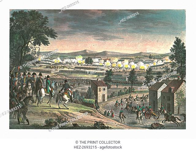 Battle near Lutzen, 2 May 1813, (c1850). Artists: François-Louis Couché, Edme Bovinet