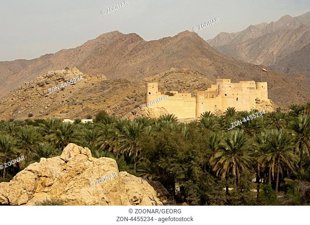 Festung Nakhal, Hajar al Gharbi Berge, Sultanat Oman / Nakhl Fort, Hajar al Gharbi Mountains, Sultanate of Oman
