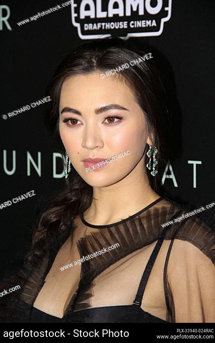 Jessica Henwick at the 20th Century Fox Fan Screening of ""Underwater"". Held at the Alamo DraftHouse Cinema in Los Angeles, CA, January 7, 2020